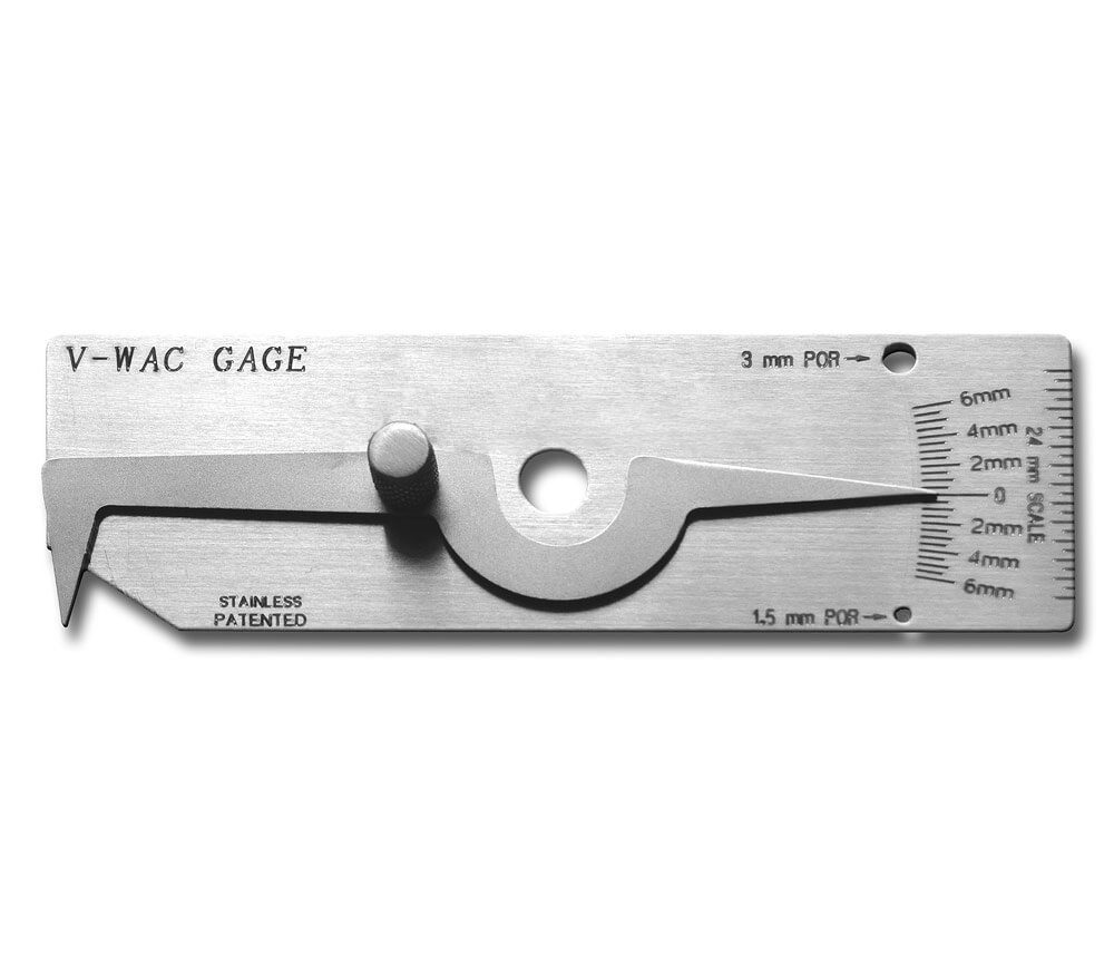 Calibrador de soldadura V WAC MG-5