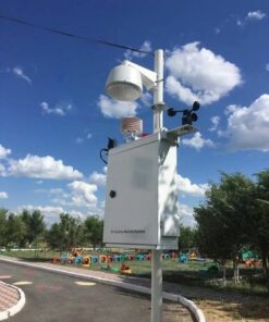 estación de monitoreo de contaminación TM-09 instalada