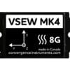 Vibrometro Inalambrico Data Logger VSEW mk4 8g