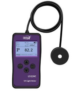 medidor uv bajo espectro