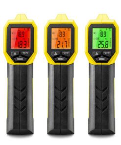 termometro infrarojo alarmas colores bp25