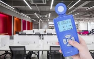 Luxometro Espectral Norma espacios laborales