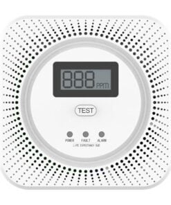 Sensor alarma detector de co para interiores con wifi